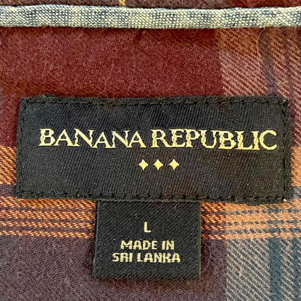 Men’s Banana Republic Button Down (Large)